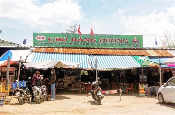 Chợ hải sản Hàng Dương - huyện Cần Giờ