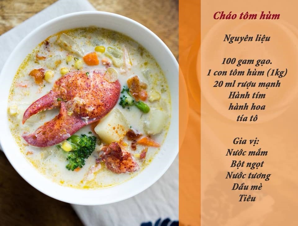 Cháo Tôm Hùm Alaska bổ sung dinh dưỡng cho trẻ